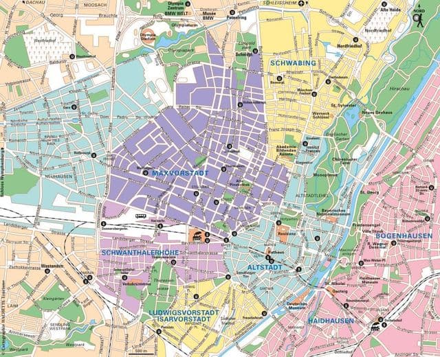 Munich city map